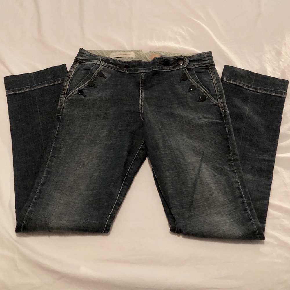 New PILCRO Letterpress Anthro Denim Jeans 29